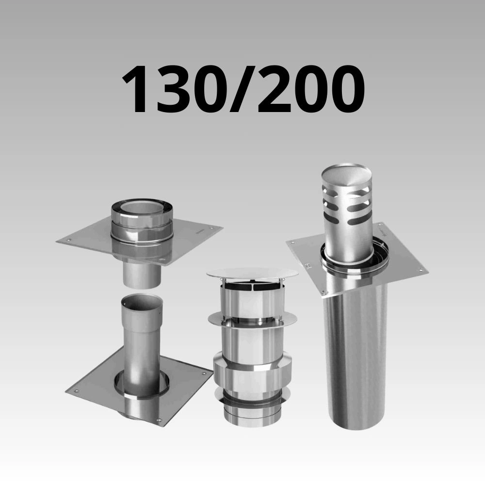 TUBULATURA EVACUARE GAZ 130/200 - SEMINEE / SOBE